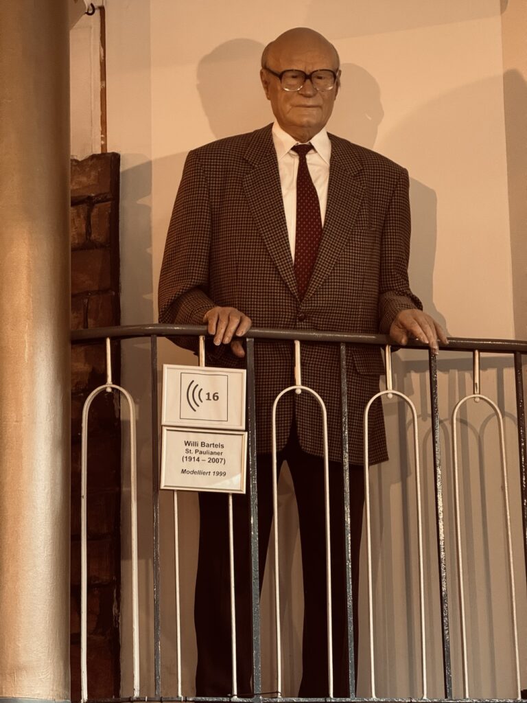 Figur im Panoptikum von Willi Bartels